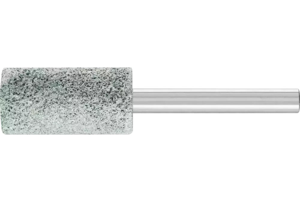 Ściernica trzpieniowa ALU walcowa Ø 16 × 32 mm trzpień Ø 6 mm SiC80 do aluminium 1