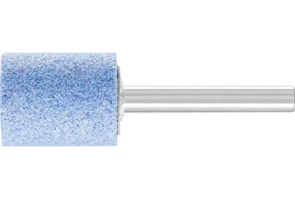 Ściernica trzpieniowa TOUGH walcowa Ø 20 × 25 mm trzpień Ø 6 mm CO60 do trudno skrawalnych materiałów 1