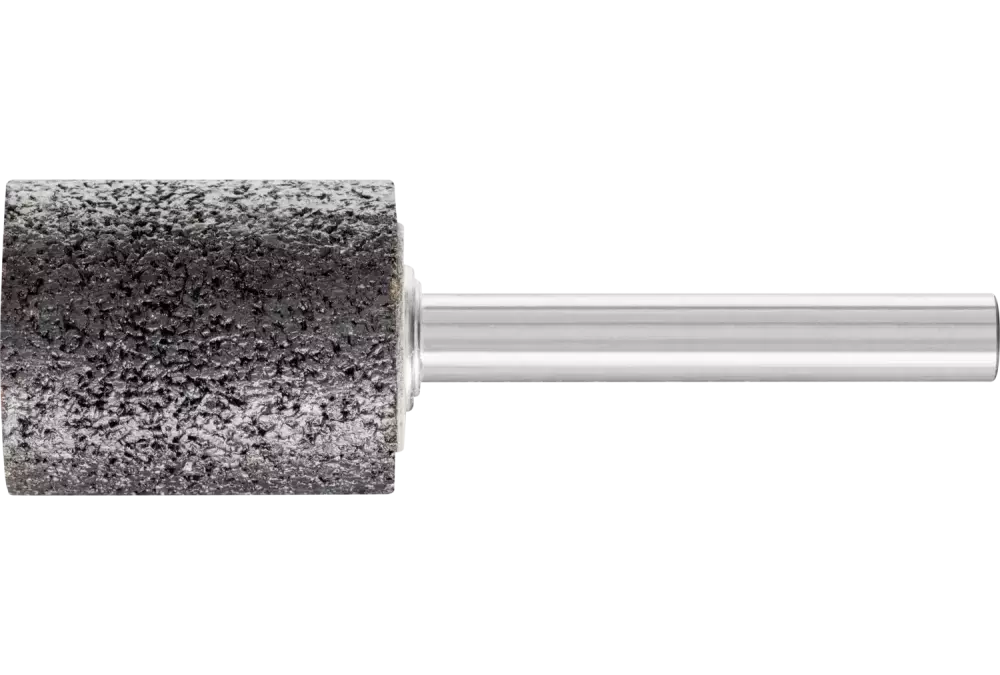 Ściernica trzpieniowa INOX walcowa Ø 20 × 25 mm trzpień Ø 6 mm A30 do stali nierdzewnej 1