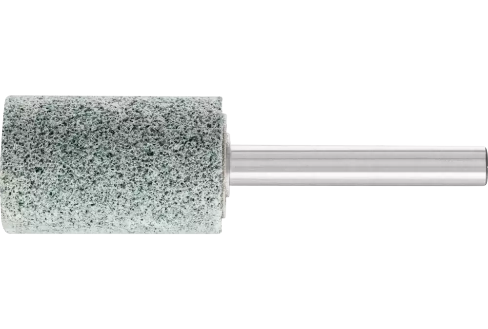 Ściernica trzpieniowa ALU walcowa Ø 20 × 32 mm trzpień Ø 6 mm SiC80 do aluminium 1