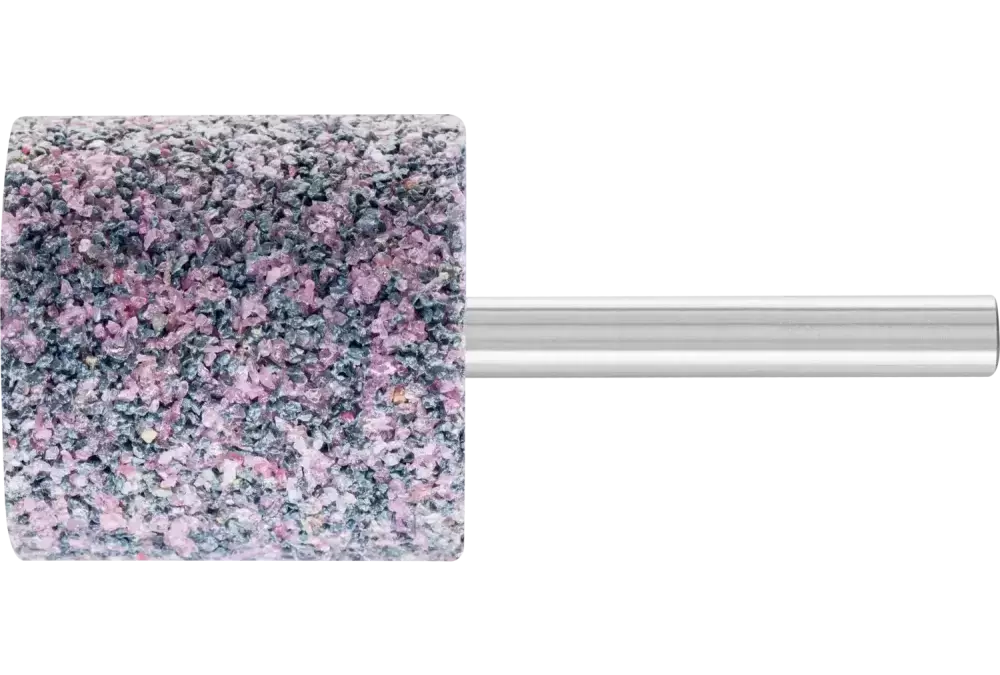 Ściernica trzpieniowa CAST walcowa Ø 32 × 32 mm trzpień Ø 6 mm A24 do żeliwa szarego i sferoidalnego 1
