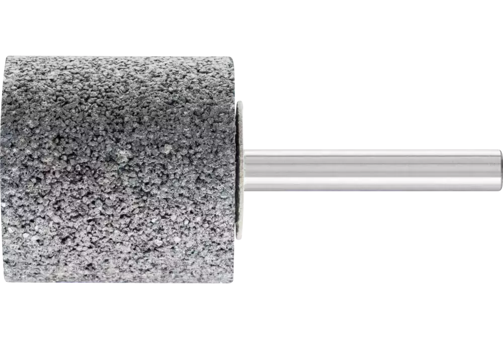 Ściernica trzpieniowa CAST EDGE walcowa Ø 32 × 32 mm trzpień Ø 6 mm SIC24 do żeliwa szarego i sferoidalnego 1