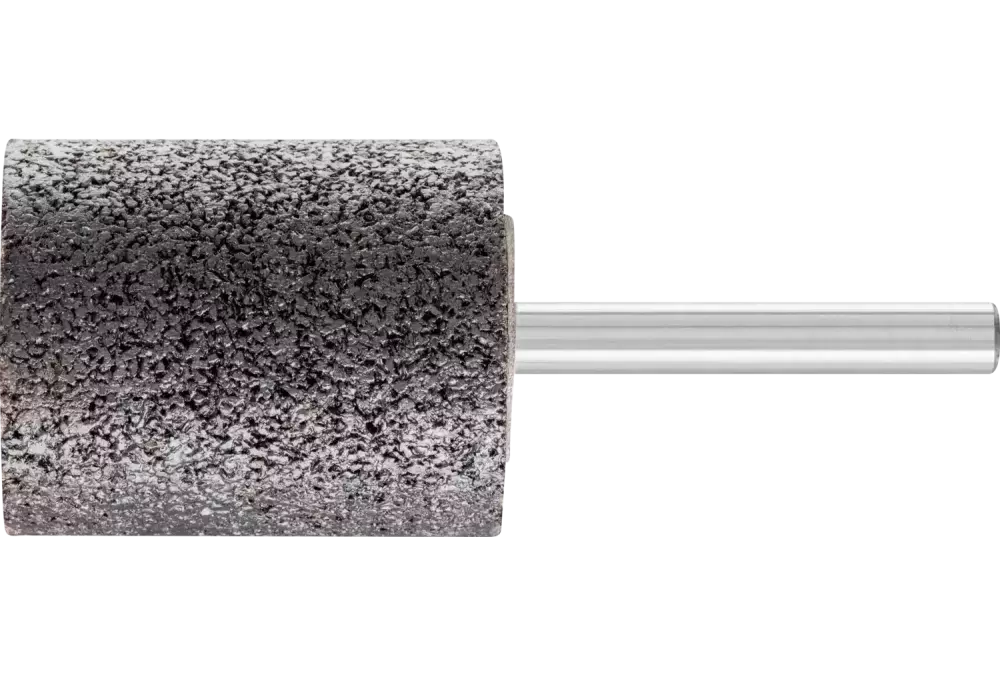 Ściernica trzpieniowa INOX walcowa Ø 32 × 40 mm trzpień Ø 6 mm A24 do stali nierdzewnej 1