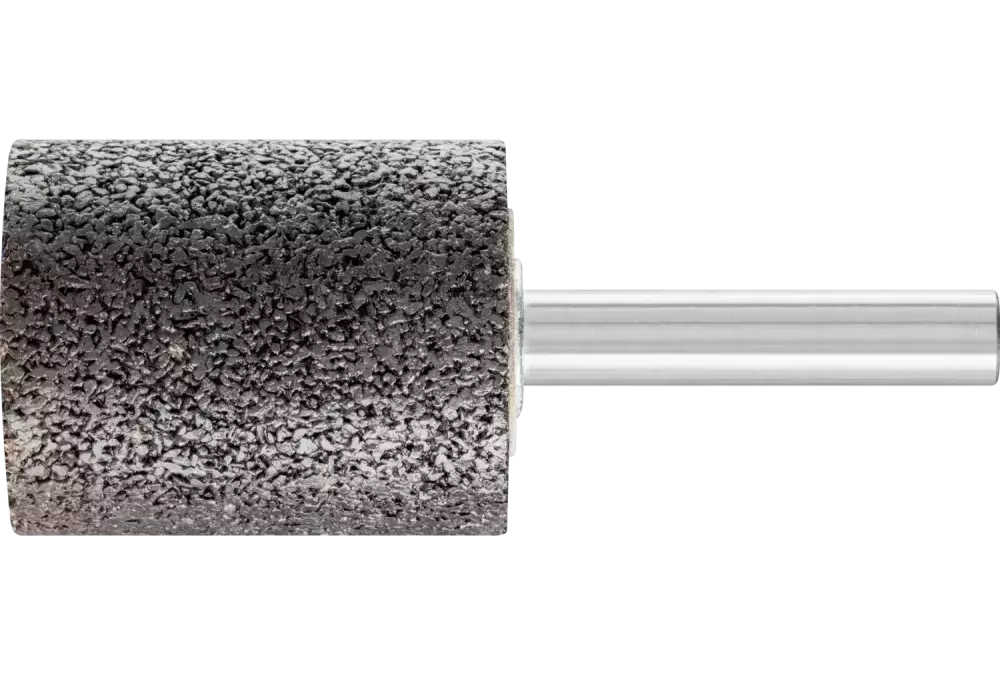 Ściernica trzpieniowa INOX EDGE walcowa 32 × 40 mm trzpień Ø 8 mm A24 do stali nierdzewnej 1