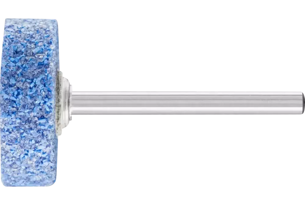 Ściernica trzpieniowa TOUGH walcowa Ø 20 × 6 mm trzpień Ø 3 mm CO46 do trudno skrawalnych materiałów 1