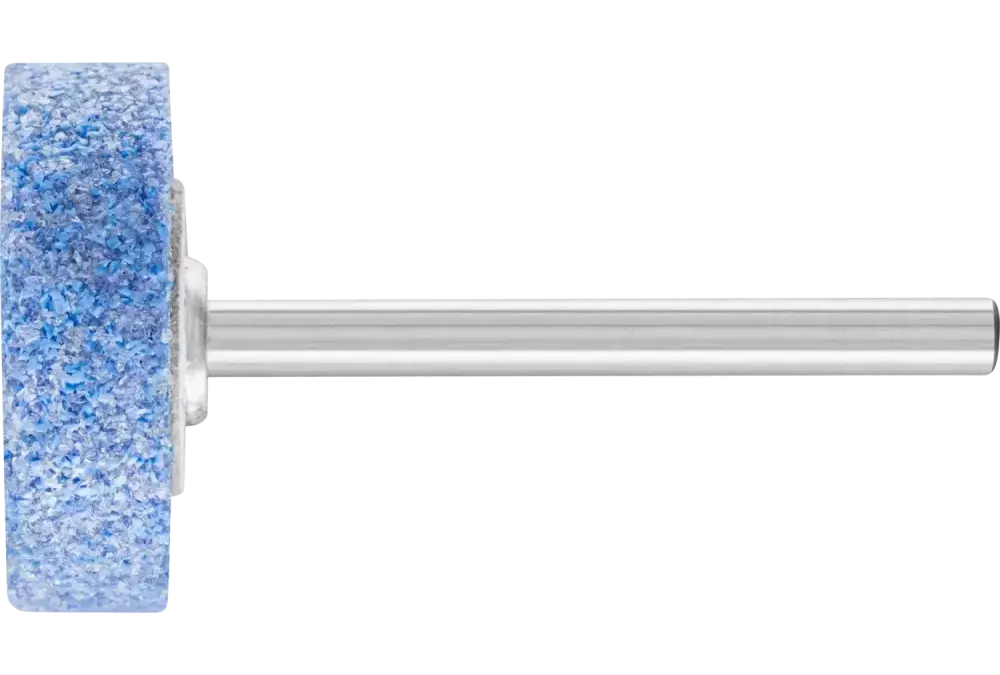 Ściernica trzpieniowa TOUGH walcowa Ø 20 × 6 mm trzpień Ø 3 mm CO60 do trudno skrawalnych materiałów 1