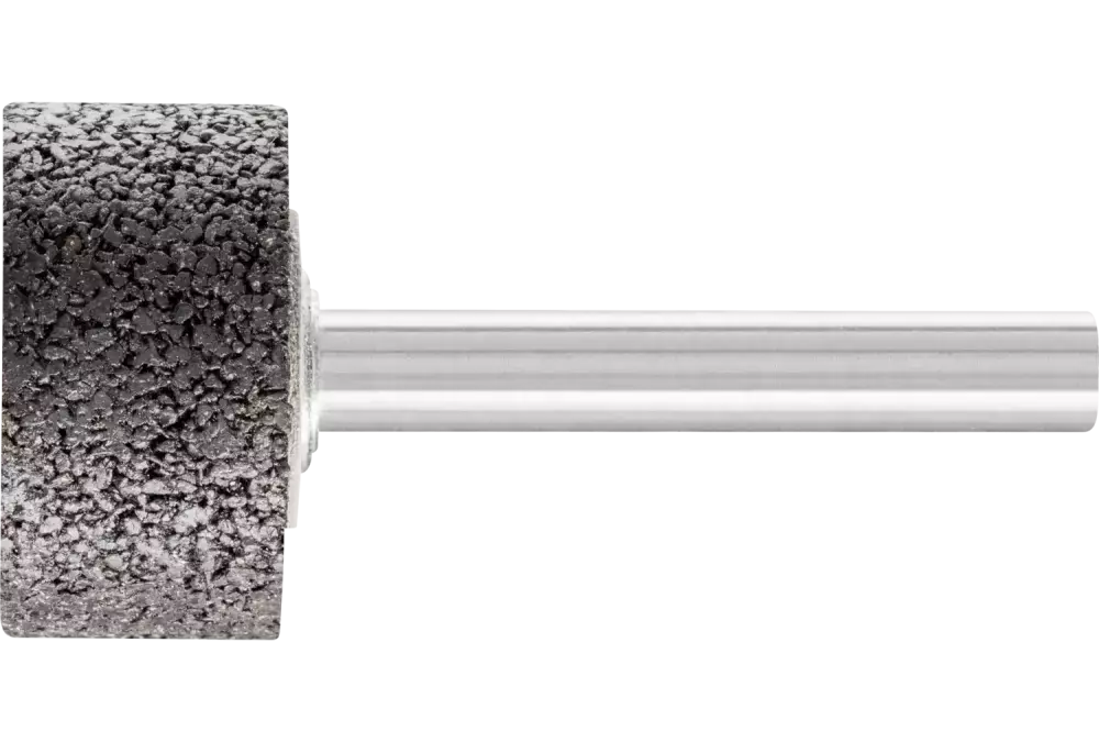 Ściernica trzpieniowa INOX EDGE walcowa 25 × 13 mm trzpień Ø 6 mm A30 do stali nierdzewnej 1