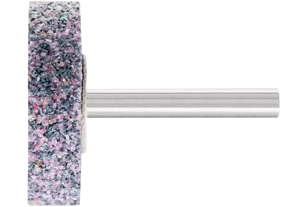 Ściernica trzpieniowa CAST walcowa Ø 40 × 13 mm trzpień Ø 6 mm A30 do żeliwa szarego i sferoidalnego 1