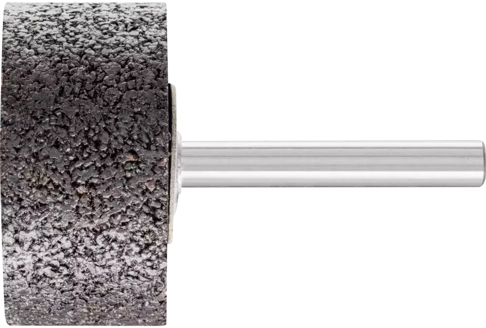 Ściernica trzpieniowa INOX EDGE walcowa 40 × 20 mm trzpień Ø 6 mm A24 do stali nierdzewnej 1
