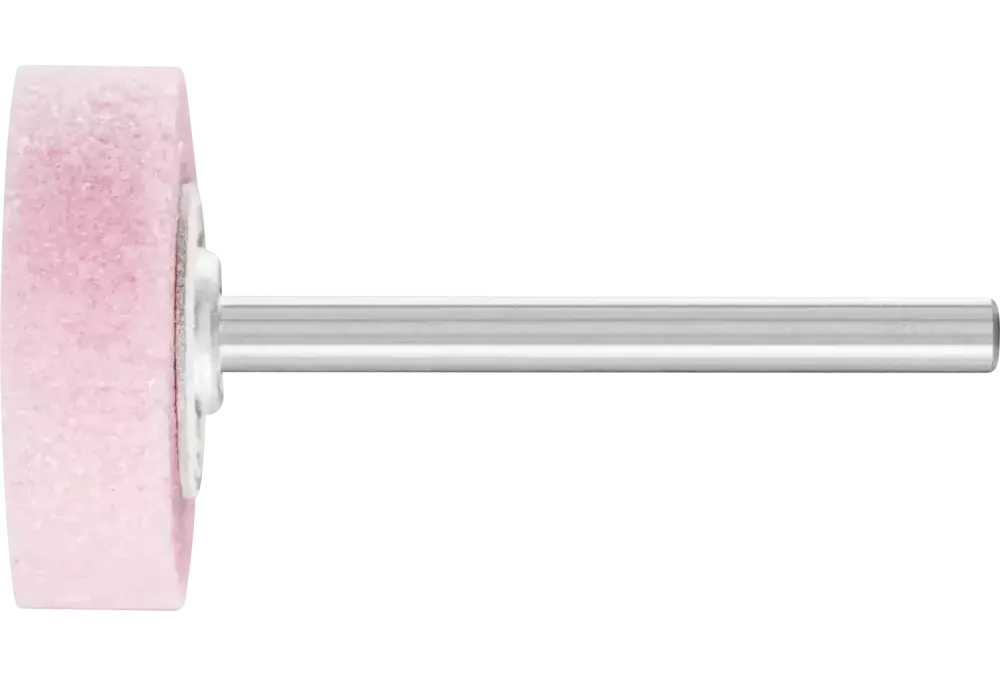 Ściernica trzpieniowa STEEL EDGE walcowa 20 × 6 mm trzpień Ø 3 mm A80 do stali i staliwa 1