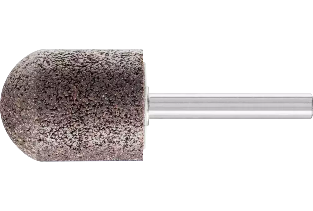 Ściernica trzpieniowa INOX stożkowa Ø 25 × 32 mm trzpień Ø 6 mm A30 do stali nierdzewnej 1