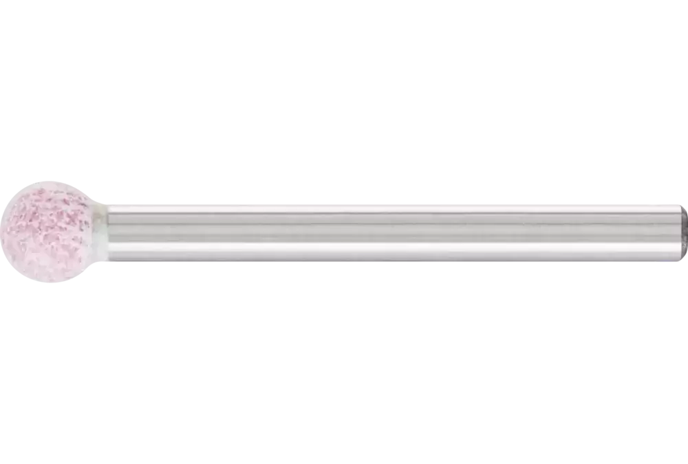 Ściernica trzpieniowa STEEL EDGE kulista 5 × 5 mm trzpień Ø 3 mm A60 do stali i staliwa 1