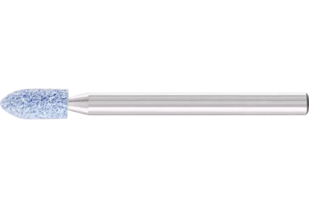 Ściernica trzpieniowa TOUGH ostrołukowa Ø 4 × 8 mm trzpień Ø 3 mm CO80 do trudno skrawalnych materiałów 1
