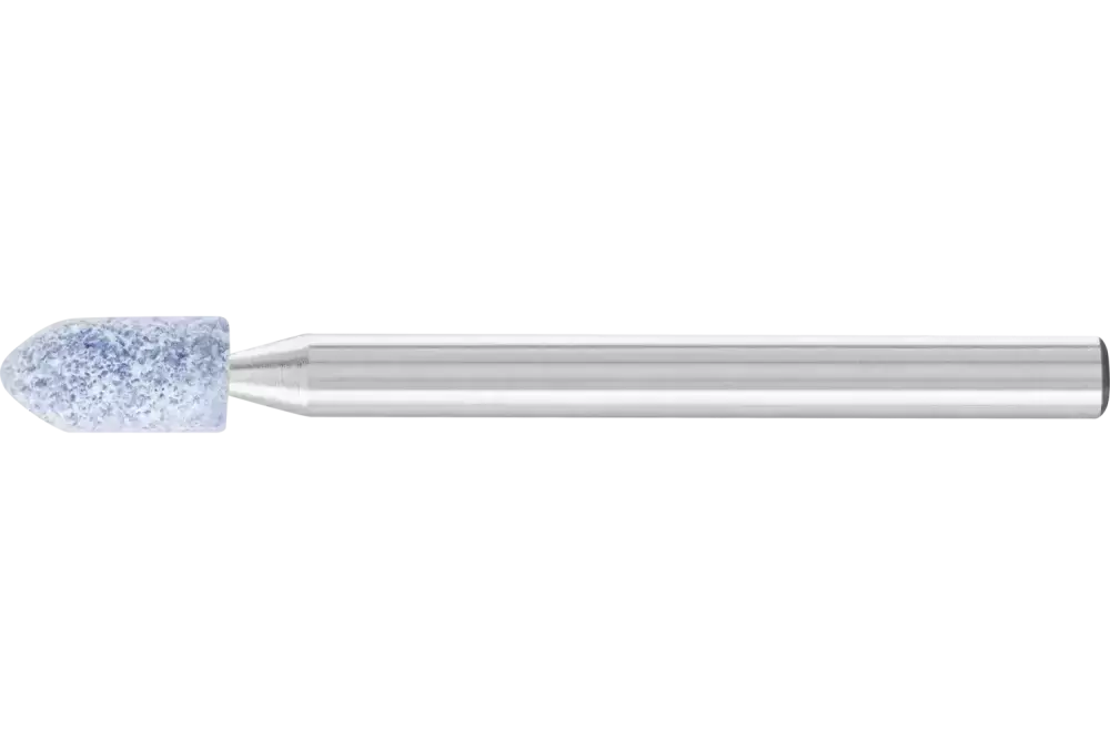 Ściernica trzpieniowa TOUGH ostrołukowa Ø 4 × 8 mm trzpień Ø 3 mm CO100 do trudno skrawalnych materiałów 1