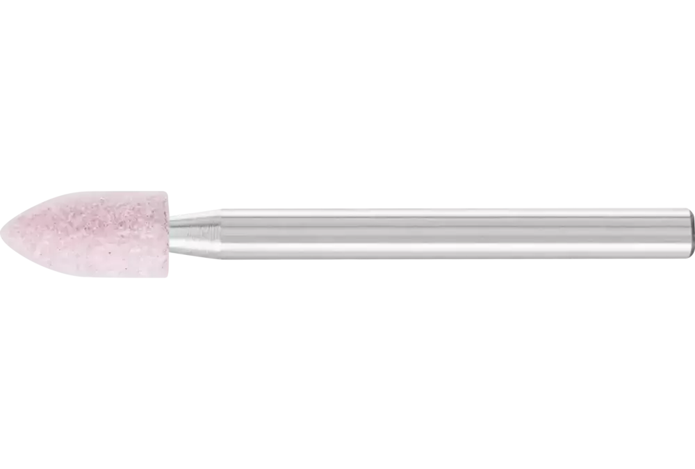 Ściernica trzpieniowa STEEL EDGE ostrołukowa 5 × 10 mm trzpień Ø 3 mm A100 do stali i staliwa 1