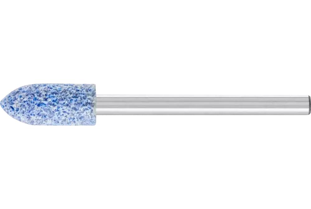 Ściernica trzpieniowa TOUGH ostrołukowa Ø 6 × 13 mm trzpień Ø 3 mm CO46 do trudno skrawalnych materiałów 1