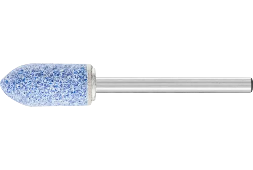 Ściernica trzpieniowa TOUGH ostrołukowa Ø 8 × 16 mm trzpień Ø 3 mm CO60 do trudno skrawalnych materiałów 1