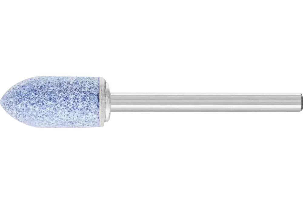 Ściernica trzpieniowa TOUGH ostrołukowa Ø 8 × 16 mm trzpień Ø 3 mm CO80 do trudno skrawalnych materiałów 1