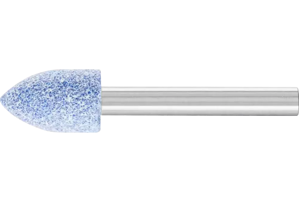 Ściernica trzpieniowa TOUGH ostrołukowa Ø 13 × 20 mm trzpień Ø 6 mm CO60 do trudno skrawalnych materiałów 1