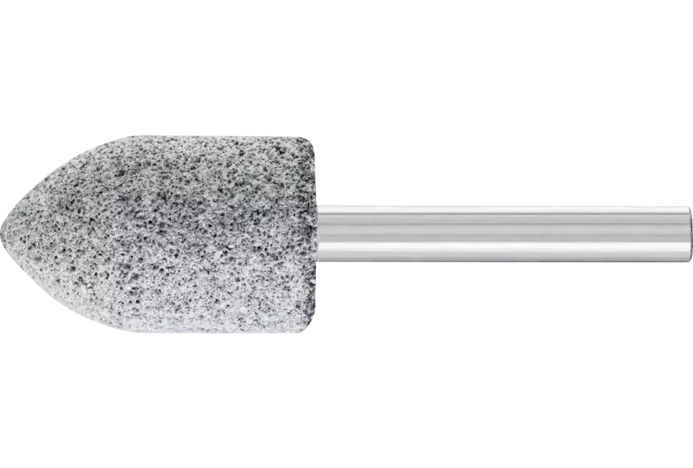 Ściernica trzpieniowa CAST EDGE ostrołukowa Ø20 × 32 mm trzpień Ø6 mm SIC30 do żeliwa szarego i sferoidalnego 1