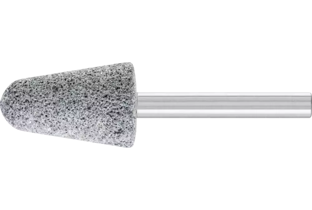 Ściernica trzpieniowa CAST EDGE stożkowa Ø 20 × 32 mm trzpień Ø 6 mm SIC30 do żeliwa szarego i sferoidalnego 1