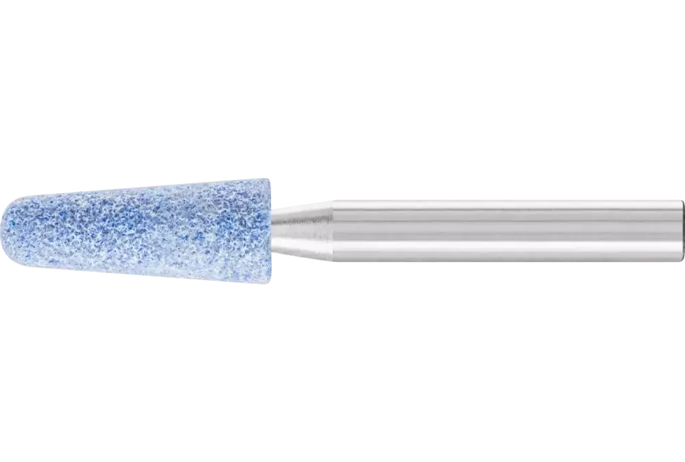 Ściernica trzpieniowa TOUGH stożkowa Ø 10 × 25 mm trzpień Ø 6 mm CO60 do trudno skrawalnych materiałów 1