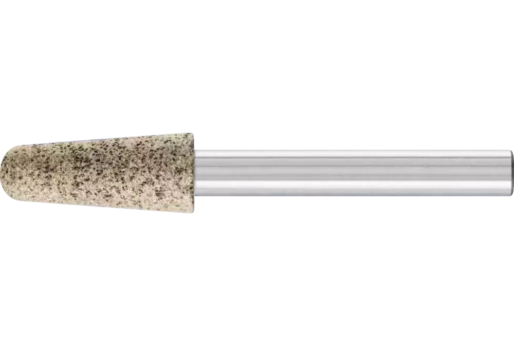 Ściernica trzpieniowa INOX EDGE stożkowa Ø 10 × 25 mm trzpień Ø 6 mm A46 do stali nierdzewnej 1