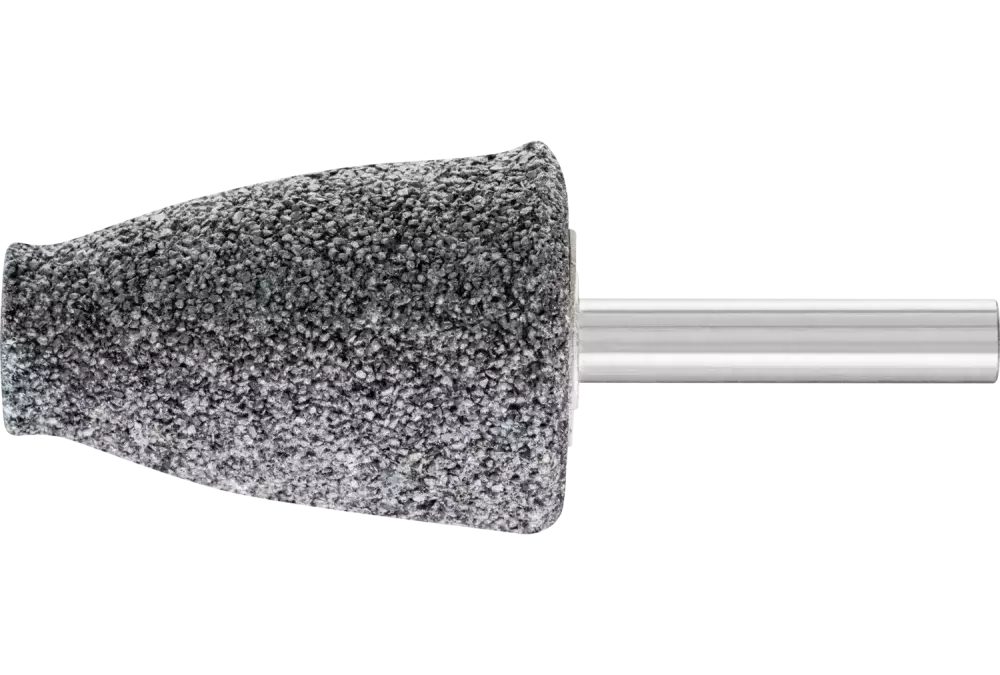 Ściernica trzpieniowa CAST EDGE stożkowa Ø 35 × 50 mm trzpień Ø 8 mm SIC24 do żeliwa szarego i sferoidalnego 1