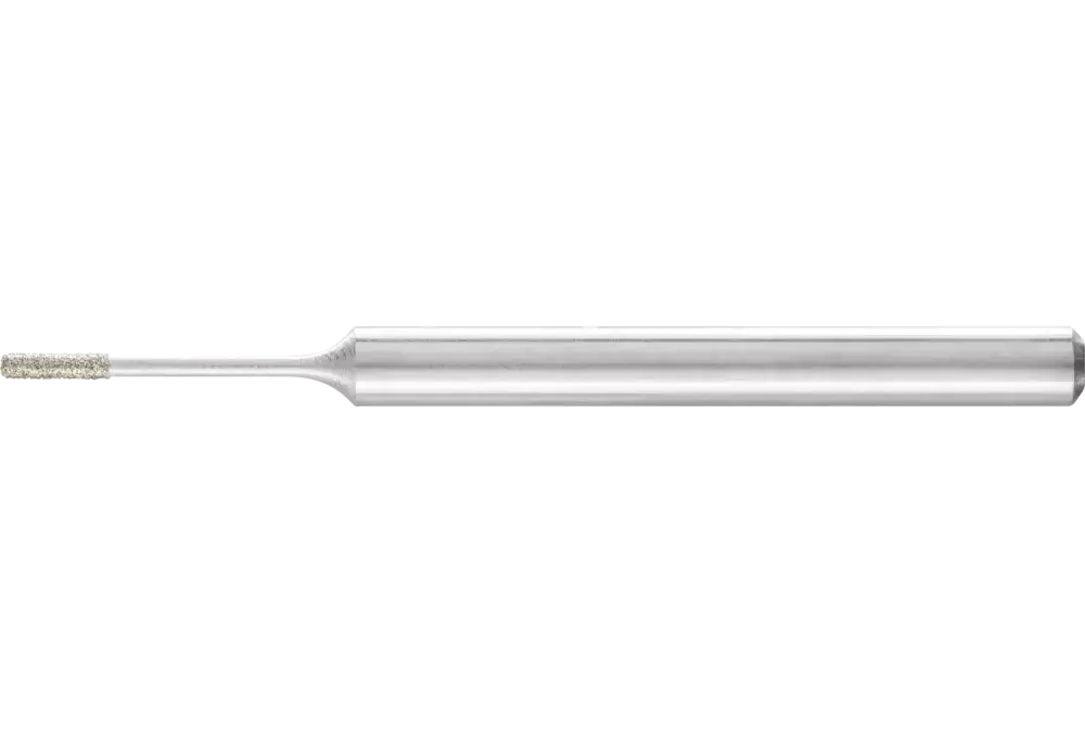 Diamentowa ściernica trzpieniowa cylindryczna Ø1,0 mm, trzpień Ø3 mm D91 (drobna) do szlifowania otworów/łuków 1