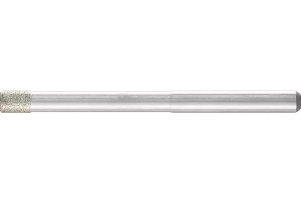 Diamentowa ściernica trzpieniowa cylindryczna Ø3,0 mm, trzpień Ø3 mm D64 (drobna) do szlifowania otworów/łuków 1