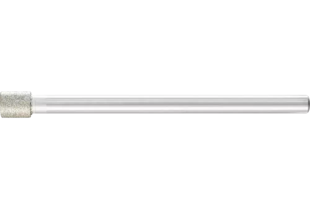 Diamentowa ściernica trzpieniowa cylindryczna Ø4,5 mm, trzpień Ø3 mm D91 (drobna) do szlifowania otworów/łuków 1