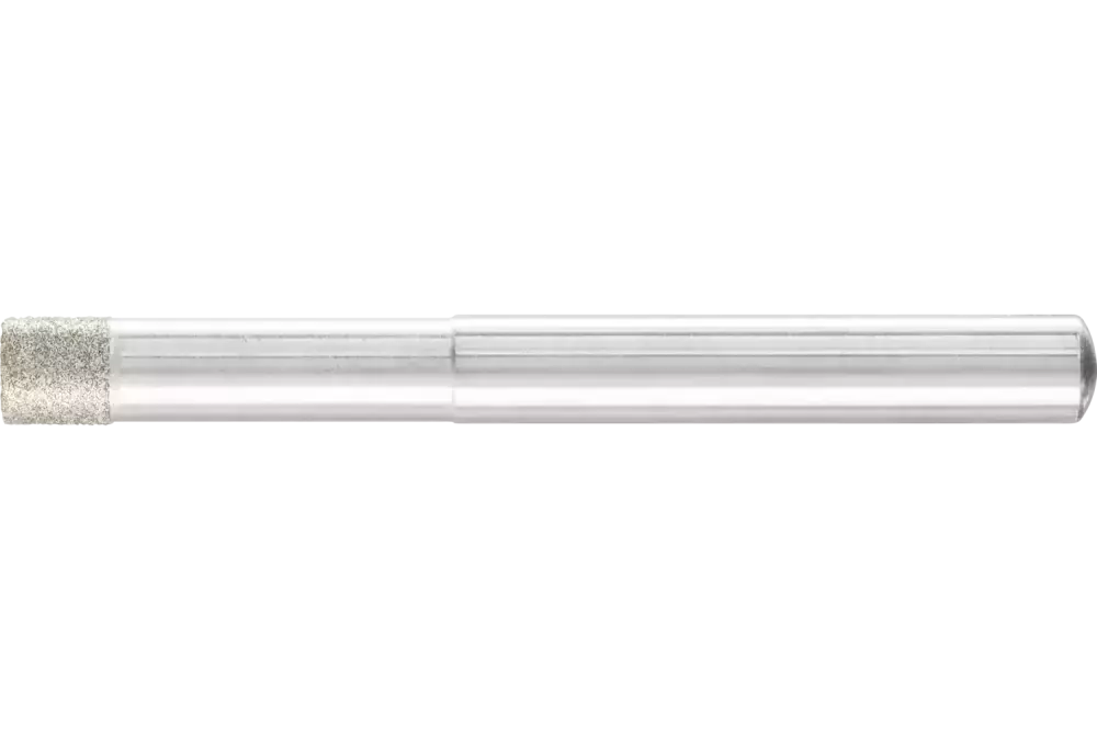 Diamentowa ściernica trzpieniowa cylindryczna Ø6,0 mm, trzpień Ø6 mm D126 (średnia) do szlifowania otworów/łuków 1