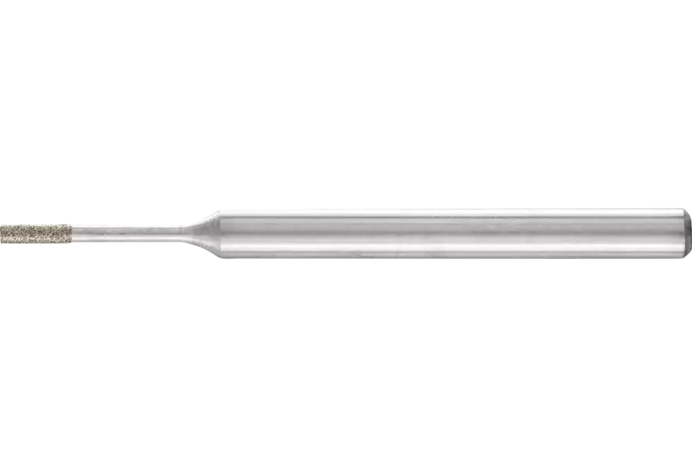 Ściernica trzpieniowa CBN walcowa Ø 1,2 mm trzpień Ø 3 mm B64 (drobna) do szlifowania otworów/łuków 1