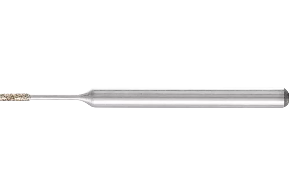 Ściernica trzpieniowa CBN walcowa Ø 1,2 mm trzpień Ø 3 mm B126 (średnia) do szlifowania otworów/łuków 1