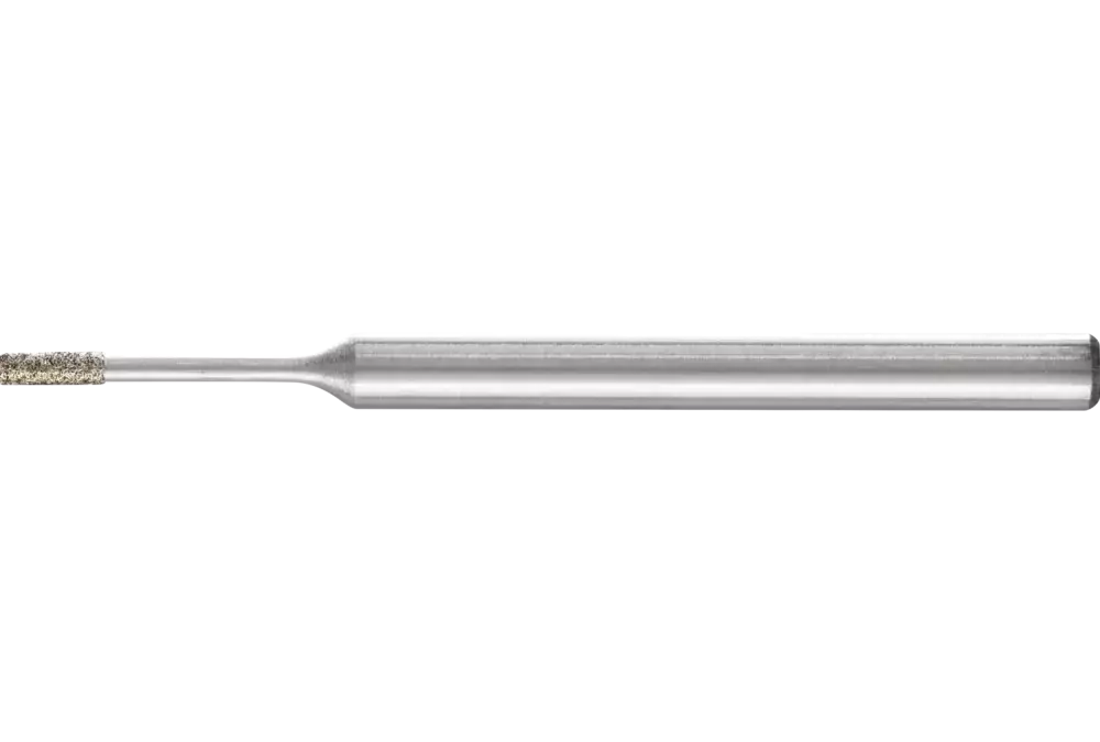 Ściernica trzpieniowa CBN walcowa Ø 1,4 mm trzpień Ø 3 mm B126 (średnia) do szlifowania otworów/łuków 1