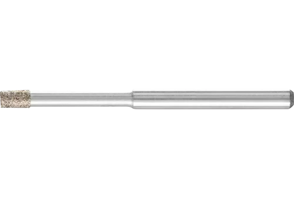 Ściernica trzpieniowa CBN walcowa Ø 2,6 mm trzpień Ø 3 mm B126 (średnia) do szlifowania otworów/łuków 1