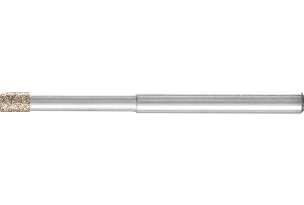 Ściernica trzpieniowa CBN walcowa Ø 2,8 mm trzpień Ø 3 mm B126 (średnia) do szlifowania otworów/łuków 1