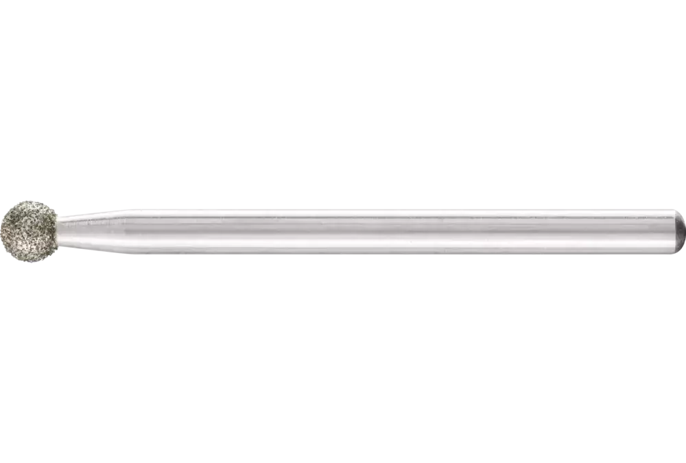 Diamentowa ściernica stożkowa Ø4,0 mm, trzpień Ø3 mm D181 (zgrubna) do grawerowania i usuwania gratów 1