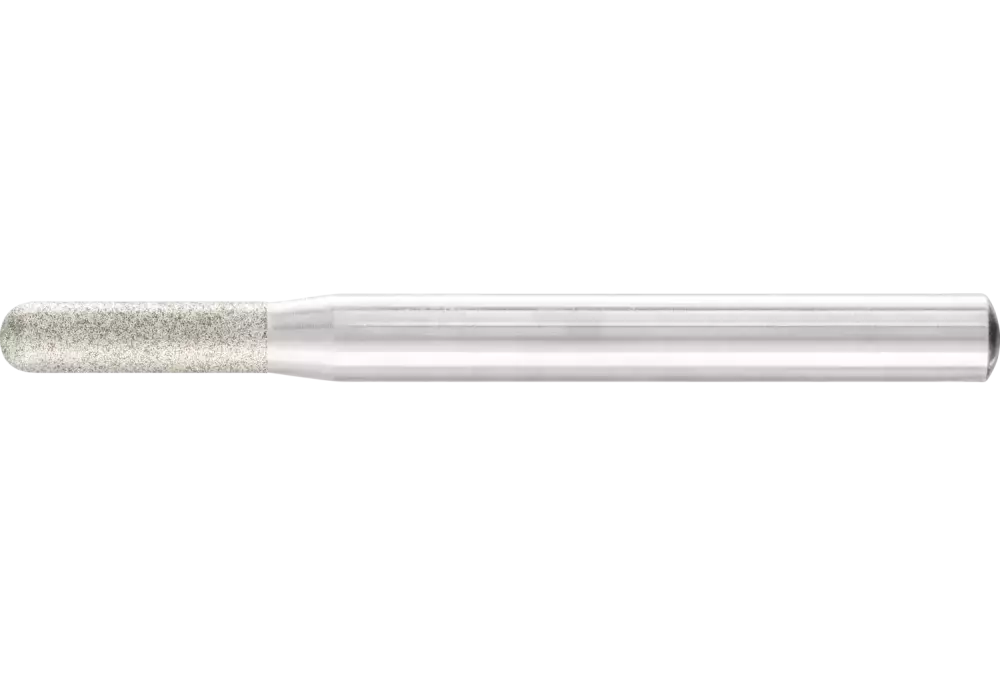 Diamentowa ściernica kulisto-walcowa Ø 5,0 mm, trzpień Ø 6 mm D126 (średnia), doskonała do pracy ręcznej 1