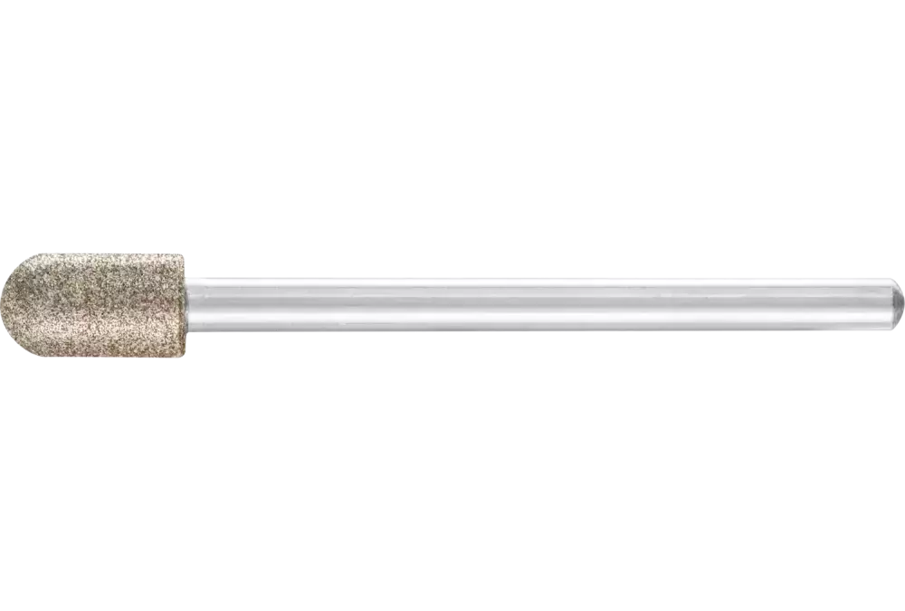 Ściernica trzpieniowa CBN kulisto-walcowa Ø6,0 mm trzpień Ø3 mm B126 (średnia) idealna do użycia ręcznego 1