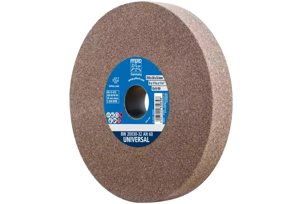 Kamień szlifierski Ø 200 × 30 mm otwór Ø 32 mm A60 do uniwersalnych prac szlifierskich 1