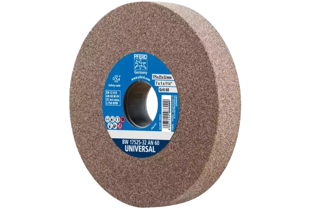Kamień szlifierski Ø 175 × 25 mm otwór Ø 32 mm A60 do uniwersalnych prac szlifierskich 1