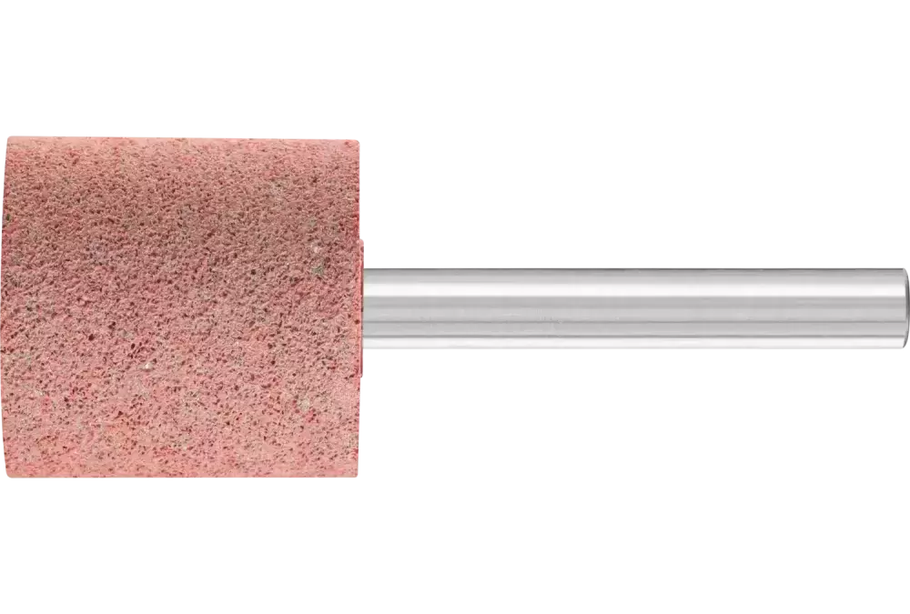 Ściernica trzpieniowa Poliflex kształt walcowy Ø 25 × 25 mm trzpień Ø 6 mm spoiwo GR twarda SIC/A46 1