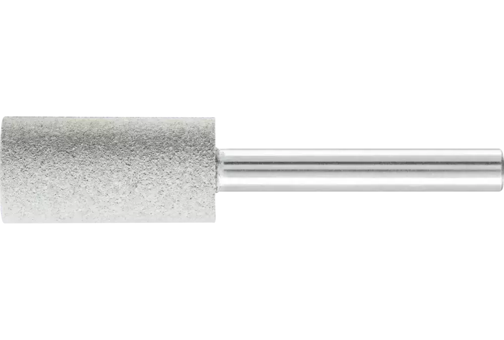 Ściernica trzpieniowa Poliflex kształt walcowy Ø 15 × 30 mm trzpień Ø 6 mm spoiwo PUR średnio twarda SIC80 1