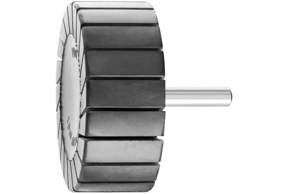 Korpus nośny opasek ściernych GK walcowy Ø 75 × 30 mm trzpień Ø 8 mm 1