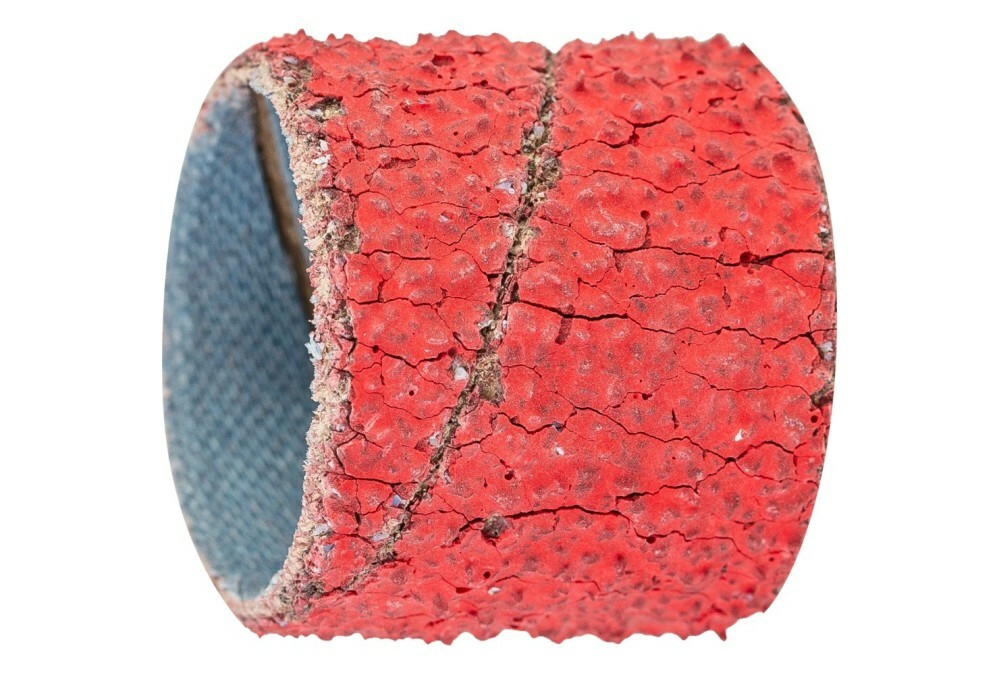 Opaska ścierna z ziarnem ceramicznym GSB walcowa Ø 25 × 25 mm CO-COOL36 maksymalna ilość usuwanego materiału 1
