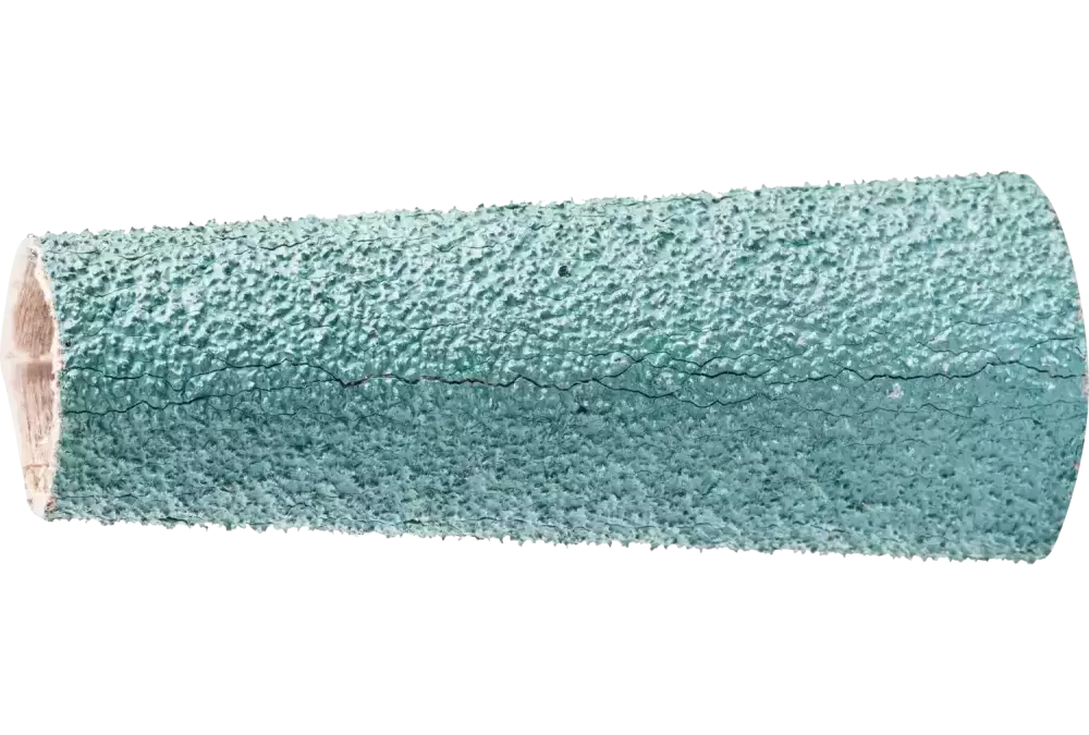 Opaska ścierna cyrkon GSB stożkowa Ø14-21 × 63 mm Z50 do szlifu zgrubnego na stali 1