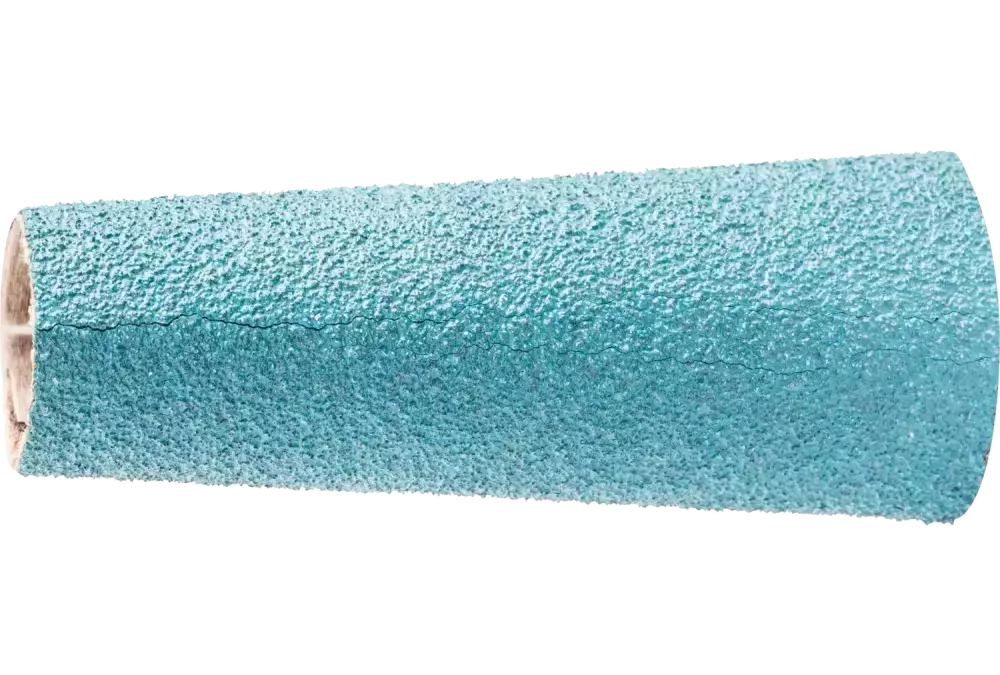 Opaska ścierna cyrkon GSB stożkowa Ø14-21 × 63 mm Z80 do szlifu zgrubnego na stali 1