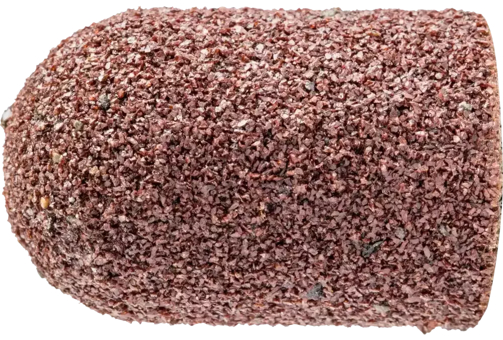 Kapturek ścierny POLICAP PC o kształcie kulisto-walcowym Korund Ø 16 × 26 mm A60 do uniwersalnego zastosowania 1