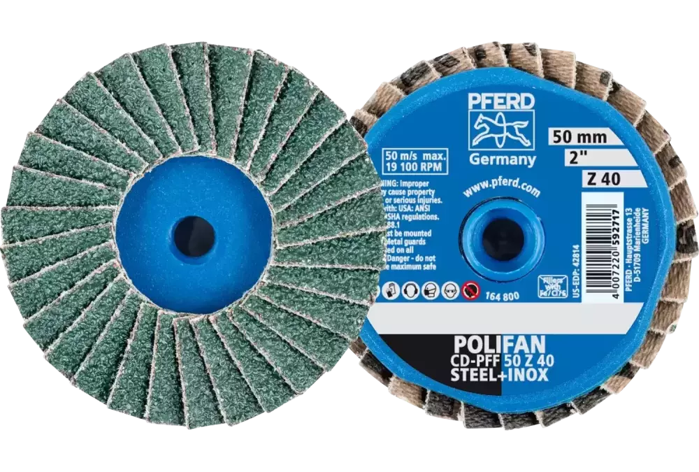 COMBIDISC Zirkon Mini-POLIFAN CD Ø 50 mm Z40 do stali hartowanej 1